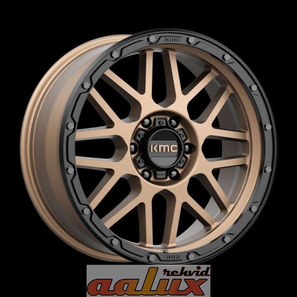 KMC KM535 Grenade Off-Road Matte Bronze Matte Black Lip 8,5x18 5x127 ET35 CB71,5 60° 1133 kg KM53588550635