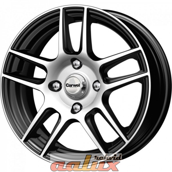 Carwel Lama Black Pol 4x108 R15 ET:40 CB:63 60