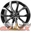 16 48 Gloss Black Full Polished 6.5 PCD:5x110